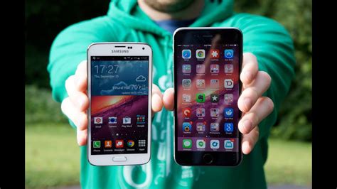 Screens test: iPhone 6 vs. iPhone 6 Plus vs. Samsung Galaxy S5